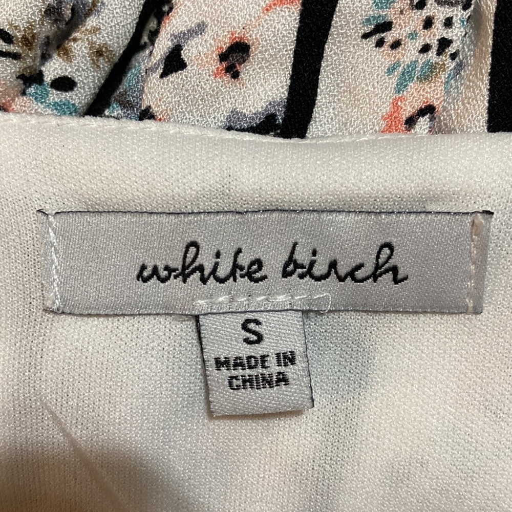 White Birch floral dress size small. Beautiful Easter dress. - Picture 7 of 9